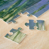 イエローアイリスクロードモネファインアート ジグソーパズル (側面)