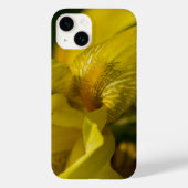 イエローアイリスヒゲiPhoneケース Case-Mate iPhoneケース (裏面)