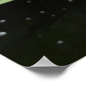 イエローアイリスブライト春フローラ ポスター (角)