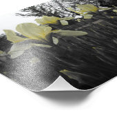 イエローアイリス フォトプリント            (角)