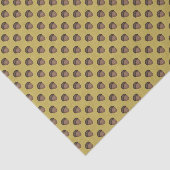 イエローアコーンパターン（の模様が）あるティッシュペーパー 薄葉紙 (詳細)