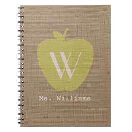 イエローアップルバーラップインスパイア先生ノート ノートブック