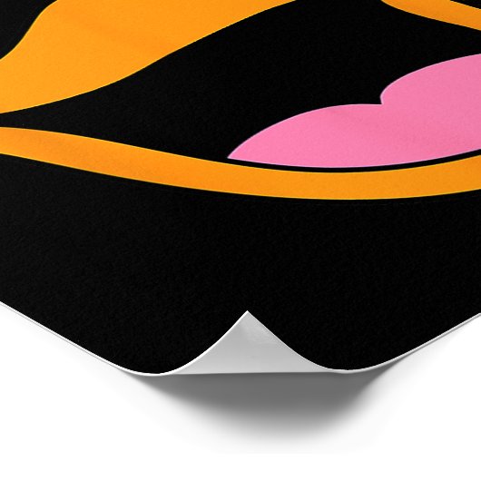 イエローアヒル顔ハロウィーン動物の子供用コスチューム ポスター (角)