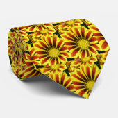 イエローアフリカデイジーネックタイ ネクタイ (ロール)