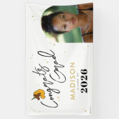 イエローアフロユニコーン卒業 横断幕 (縦)