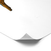 イエローアラバイヨハネスストーター ポスター (角)