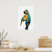 イエローアラバイヨハネスストーター ポスター (キッチン)