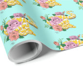 イエローアルビノボールスネーク ラッピングペーパー (ロールコーナー)