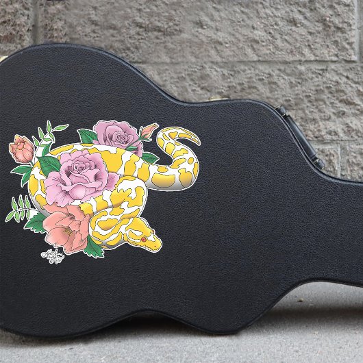 イエローアルビノボールパイソン シール