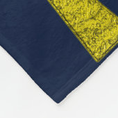 イエローアンク フリースブランケット (角)