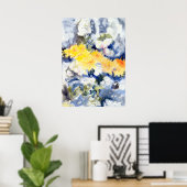 イエローアンドブルーバイシャルルデムース ポスター (ホームオフィス)