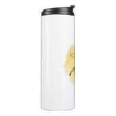 イエローアンドレッドデイリリーフォーティアンドファンタスティック誕生日 タンブラー (回転左)