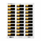 イエローアンバーサンセットサボテンフェニックスアリゾナ ラベル (フルシート)