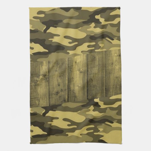 イエローアーミーキッチンハンドタオル キッチンタオル (縦)