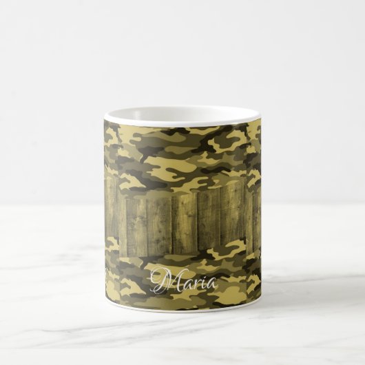 イエローアームグ コーヒーマグカップ (中央)