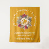 イエローイエスがクリスマスのタペストリーの理由 タペストリー (正面)