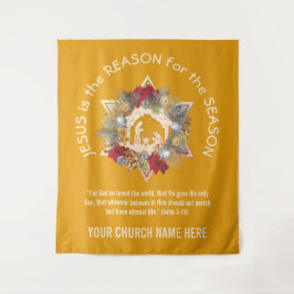 イエローイエスがクリスマスのタペストリーの理由 タペストリー