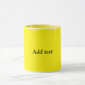 イエローイエローサンシャインテンプレート マグカップ (中央)