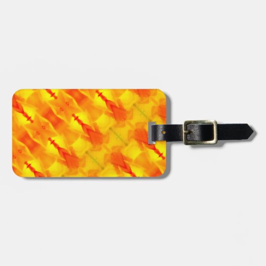 イエローイカットもXマイアミ ラゲッジタグ (正面横)