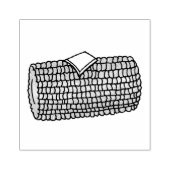 イエローイヤーコーンオンザコブコーンコブバターピクニック ラバースタンプ (インプリント)