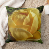 イエローイングリッシュバラ クッション (ブランケット)