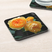 イエローイングリッシュバラ コースター (左側)