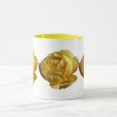 イエローイングリッシュバラ マグカップ (中央)