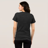 イエローイントロバートタイポグラフィスウシュカスタムー日付 トライブレンドTシャツ (裏面全面)