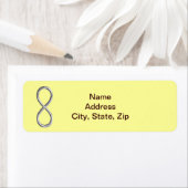 イエローインフィニティ結婚の住所 シール (インサイチュ)