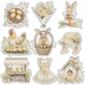 イエローイースターセット2 シール (正面)