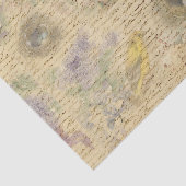 イエローイースター鳥デコペ紙 薄葉紙 (詳細)