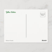 イエローウィステリア ポストカード (裏面)