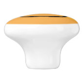 イエローウィンキー😉顔 – 絵文字 セラミックノブ (側面)