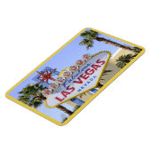 イエローウェルカムサインネバダラスベガス マグネット (左側)