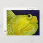 イエローウォッチマンゴビーフィッシュ ポストカード (正面/裏面)