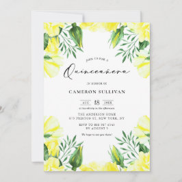 イエローウォーターバラズガーランドキンセニェラ 招待状