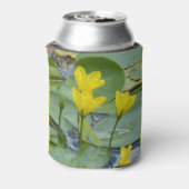 イエローウォーターリリーとダンセルフライクーラーボックス 缶クーラー (缶裏面)