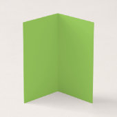 イエローウォーターリリー鉛筆のスケッチ 名刺 (内部)