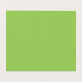 イエローウォーターリリー鉛筆のスケッチ 名刺 (内部フラット)