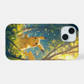 イエローエレクトリックマウス iPhone 15ケース (裏面横)