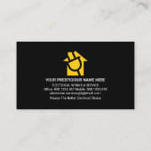 イエローエレクトリック回路稲妻電気技師 名刺 (裏面)