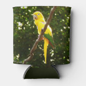 イエローオウム 缶クーラー (正面)