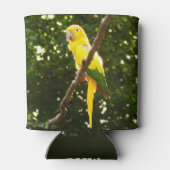 イエローオウム 缶クーラー (裏面)