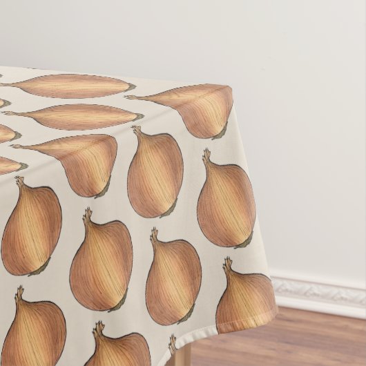 イエローオニオンベジタブルガーデン料理成分 テーブルクロス (インサイチュ)