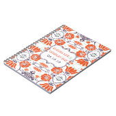 イエローオモダンレンジアクアミントゲストブック ノートブック (左側)