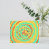 イエローオレンジアクアサワードアート2018年1月6日HC ポストカード (スタンド正面)