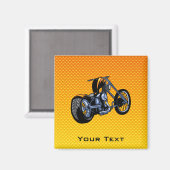 イエローオレンジチョッパー マグネット (正面/裏面)