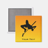 イエローオレンジハイジャンプ マグネット (正面/裏面)