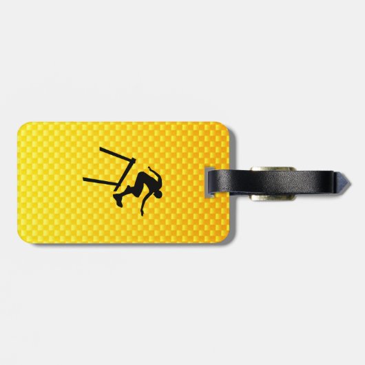 イエローオレンジハードラー ラゲッジタグ (裏面横)