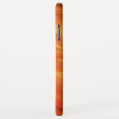 イエローオレンジ抽象芸術ア絵画ート Case-Mate iPhoneケース (裏面/右)